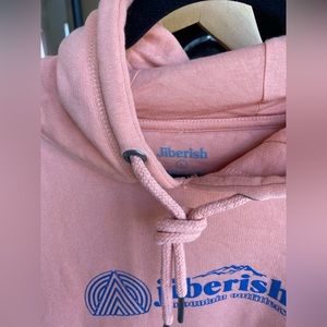 Jiberish orange hoodie